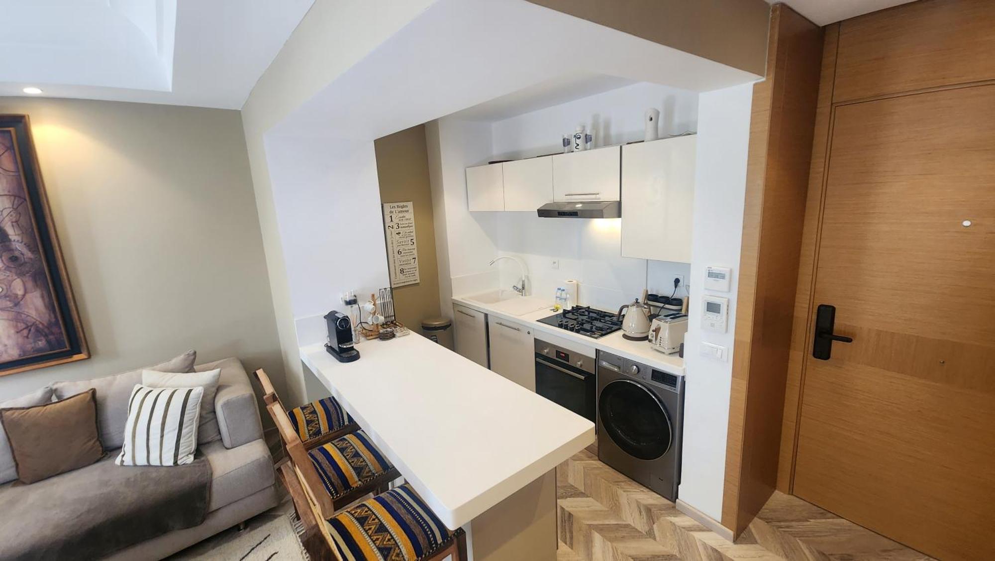 Magnifique Appartement Casa Finance City Casablanca Bagian luar foto