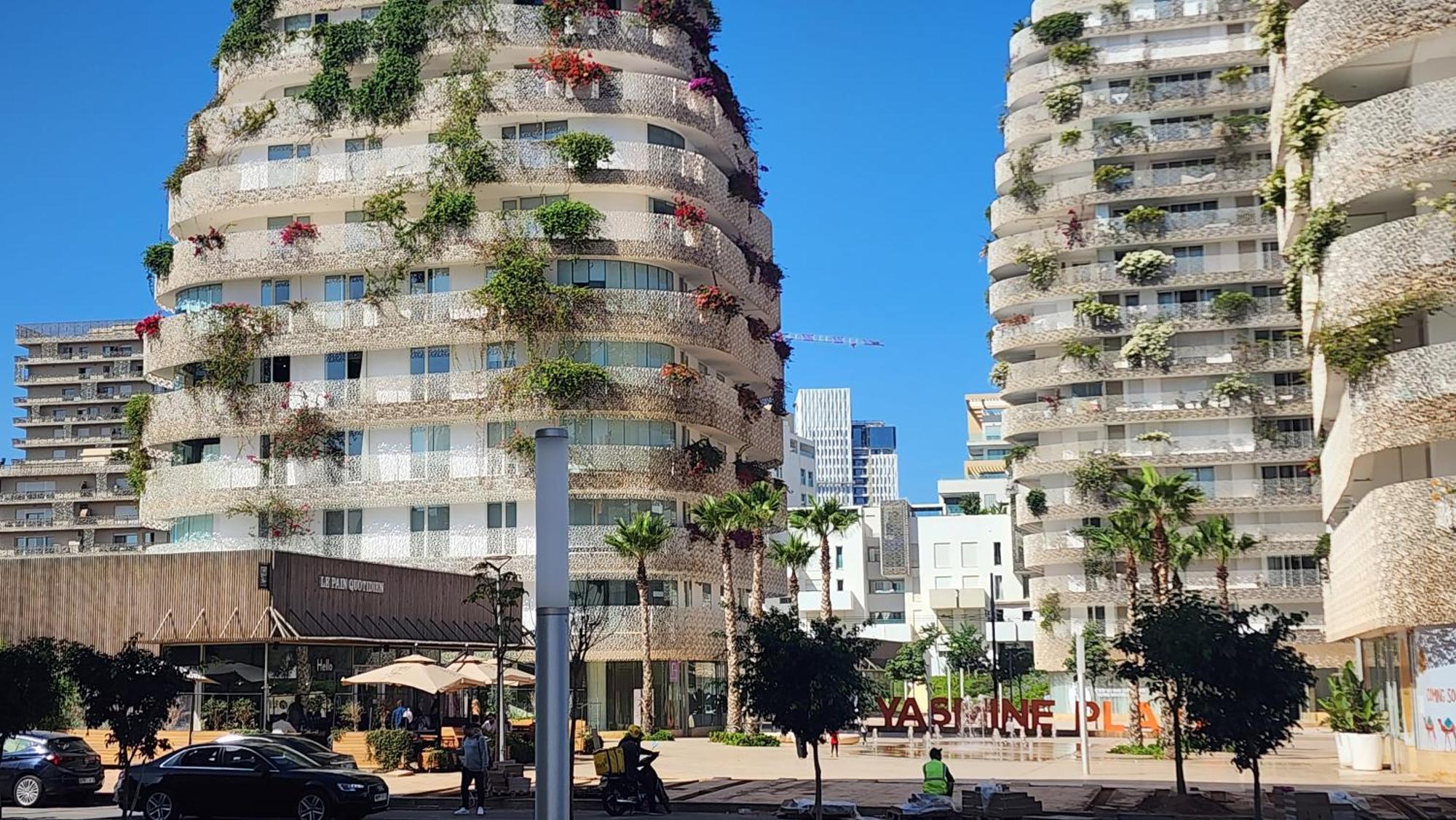 Magnifique Appartement Casa Finance City Casablanca Bagian luar foto