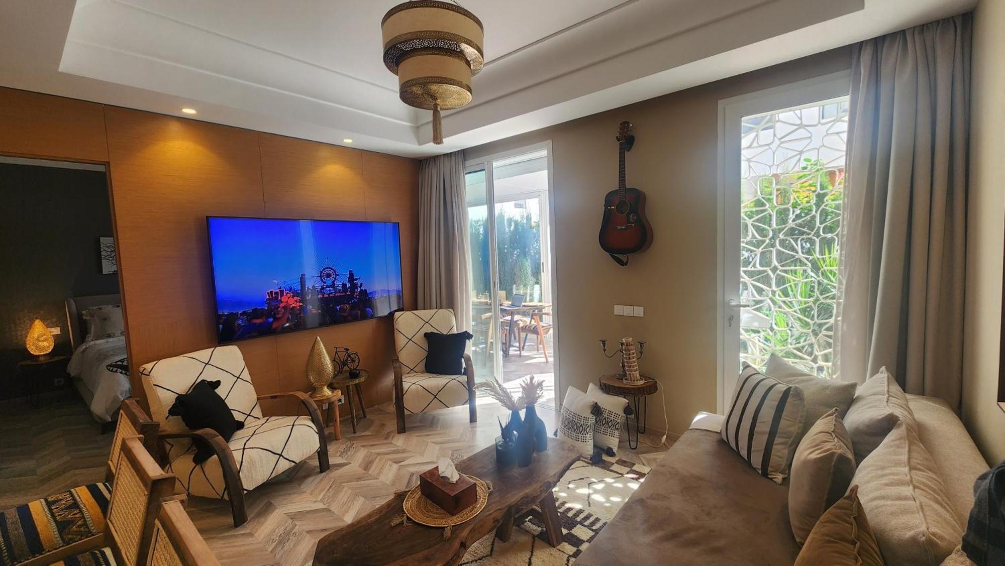 Magnifique Appartement Casa Finance City Casablanca Bagian luar foto
