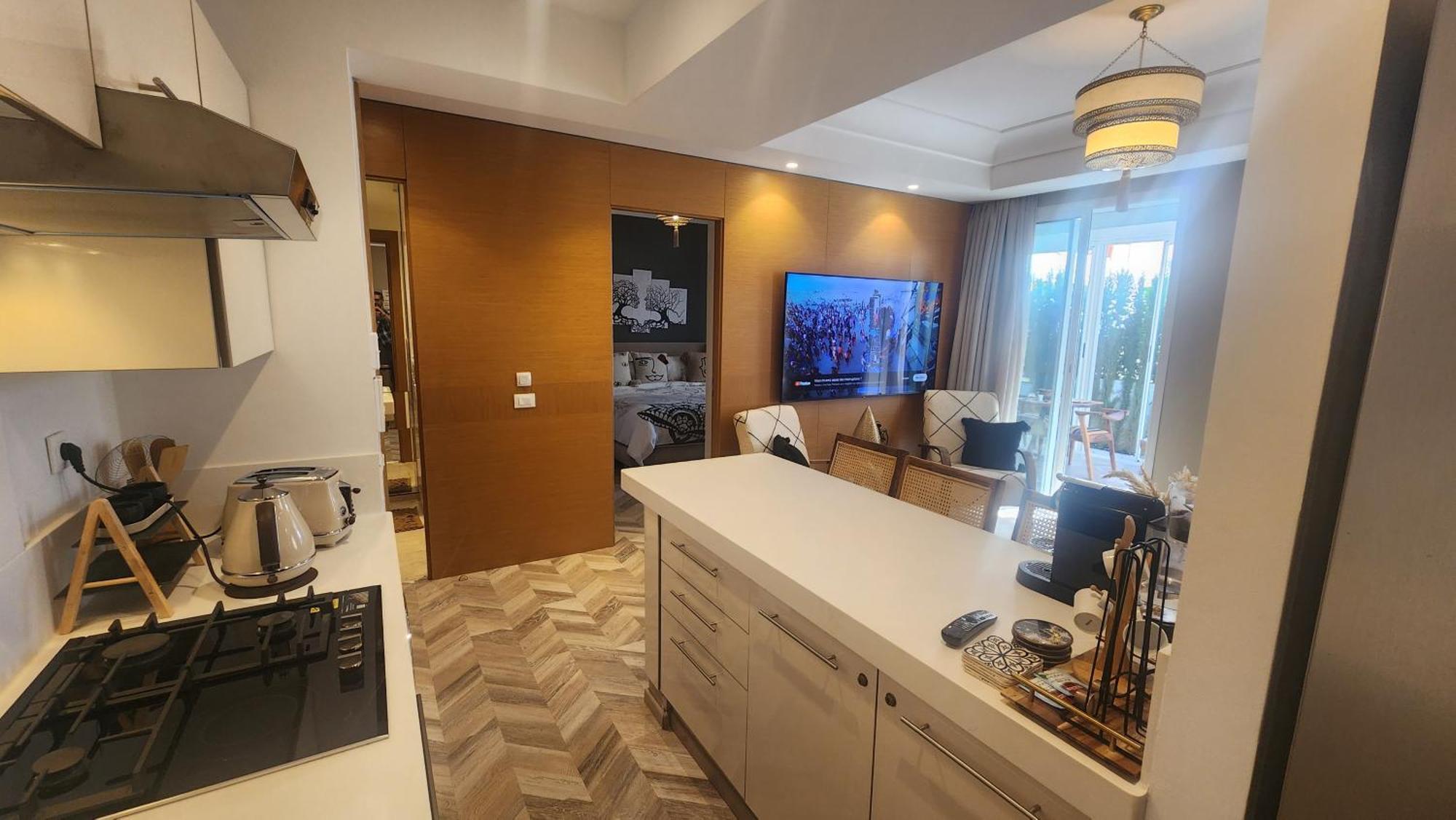 Magnifique Appartement Casa Finance City Casablanca Bagian luar foto
